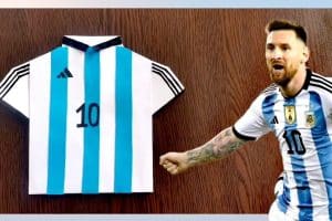 Camisetas Fútbol Papel